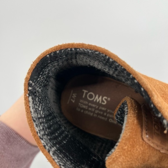 Tom’s Suede Chukka Wedge Heel Ladies Size 7 - Picture 7 of 7